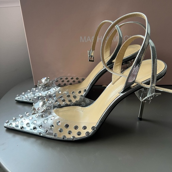 SOLD Mach & Mach Double Diamond Heels - Picture 7 of 9